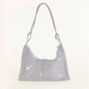 Silver sparkly bag